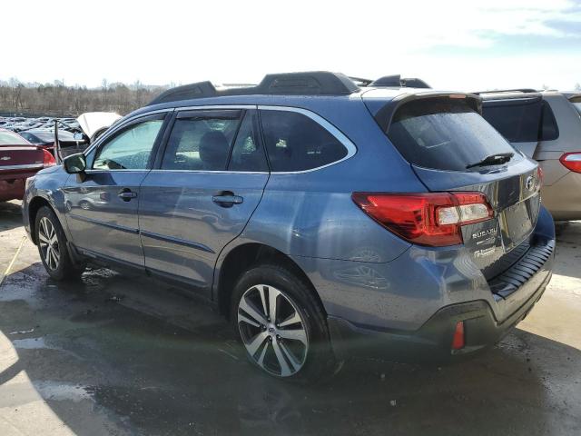 4S4BSAKCXJ3202548 - 2018 SUBARU OUTBACK 2.5I LIMITED BLUE photo 2