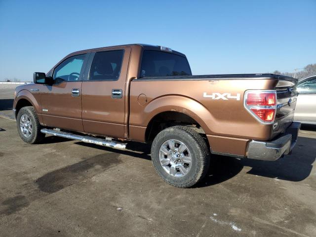 1FTFW1ET9CFA67232 - 2012 FORD F150 SUPERCREW BROWN photo 2