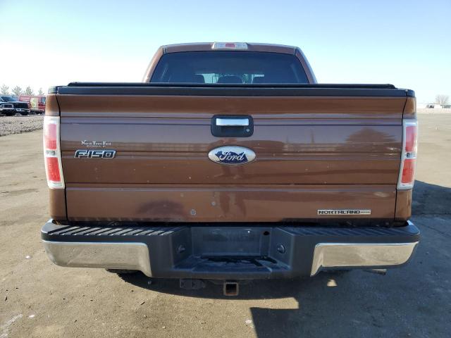 1FTFW1ET9CFA67232 - 2012 FORD F150 SUPERCREW BROWN photo 6