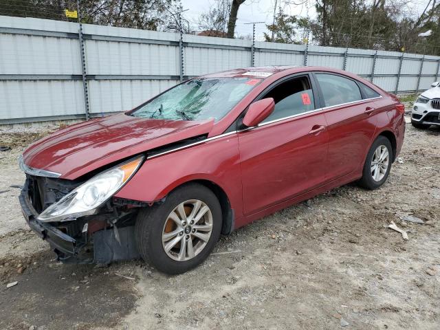 5NPEB4ACXDH798175 - 2013 HYUNDAI SONATA GLS MAROON photo 1