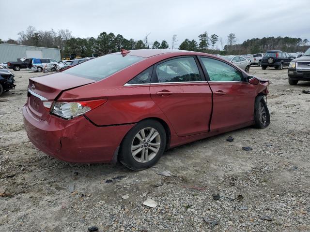 5NPEB4ACXDH798175 - 2013 HYUNDAI SONATA GLS MAROON photo 3