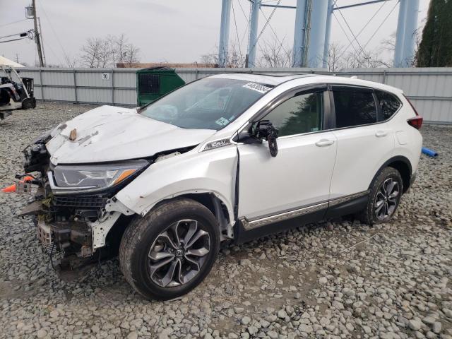 2HKRW2H51LH669063 - 2020 HONDA CR-V EX WHITE photo 1