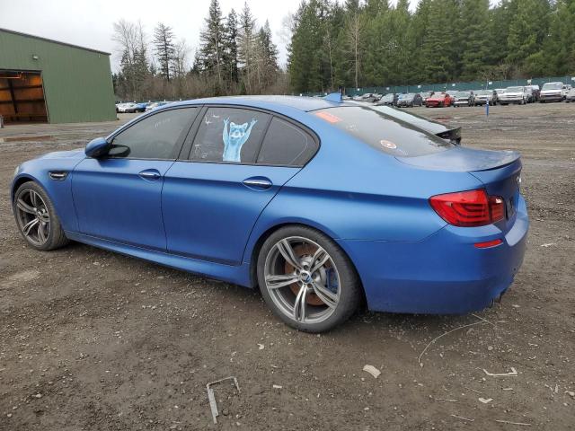 WBSFV9C56DC773432 - 2013 BMW M5 BLUE photo 2