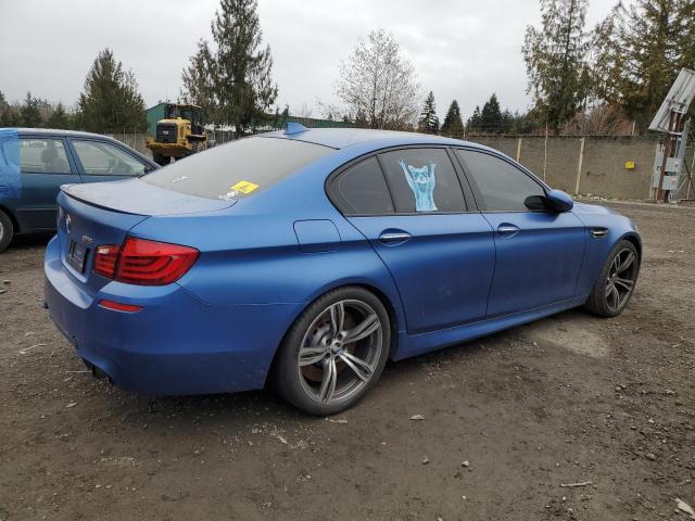 WBSFV9C56DC773432 - 2013 BMW M5 BLUE photo 3