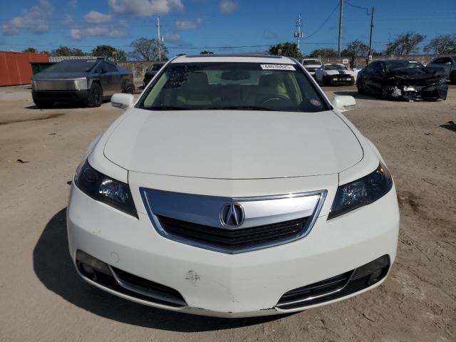 19UUA8F59DA013430 - 2013 ACURA TL TECH WHITE photo 5
