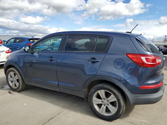 KNDPB3A23C7285427 - 2012 KIA SPORTAGE BASE BLUE photo 2