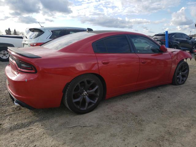 2C3CDXCT7FH896046 - 2015 DODGE CHARGER R/T RED photo 3