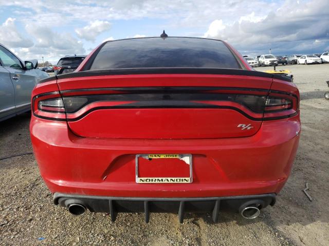 2C3CDXCT7FH896046 - 2015 DODGE CHARGER R/T RED photo 6