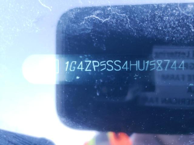 1G4ZP5SS4HU158744 - 2017 BUICK LACROSSE ESSENCE შავი ფოტო 12