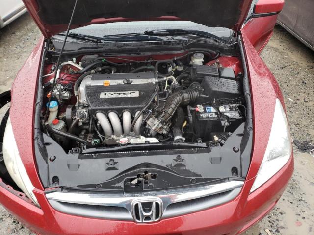 1HGCM56847A204267 - 2007 HONDA ACCORD EX RED photo 11