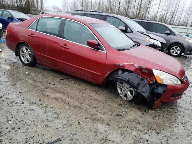 1HGCM56847A204267 - 2007 HONDA ACCORD EX RED photo 4