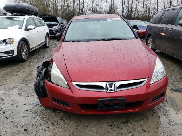 1HGCM56847A204267 - 2007 HONDA ACCORD EX RED photo 5