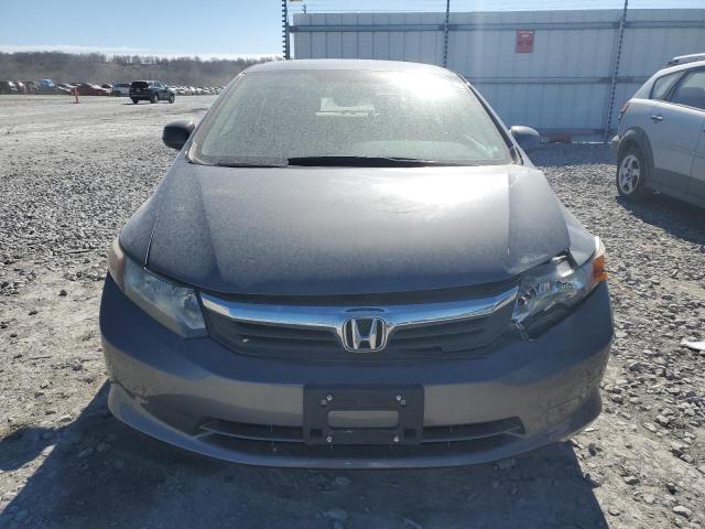 19XFB2F55CE001398 - 2012 HONDA CIVIC LX GRAY photo 5