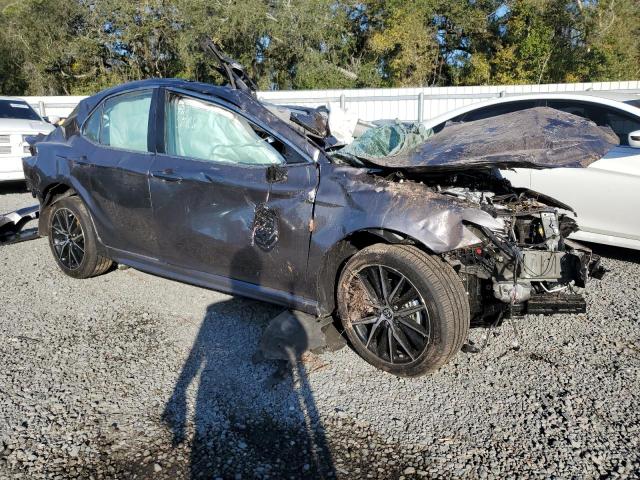 4T1G11AK4RU228277 - 2024 TOYOTA CAMRY SE NIGHT SHADE GRAY photo 4