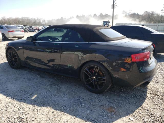 WAUCGAFH4DN009057 - 2013 AUDI S5 PREMIUM PLUS შავი ფოტო 2