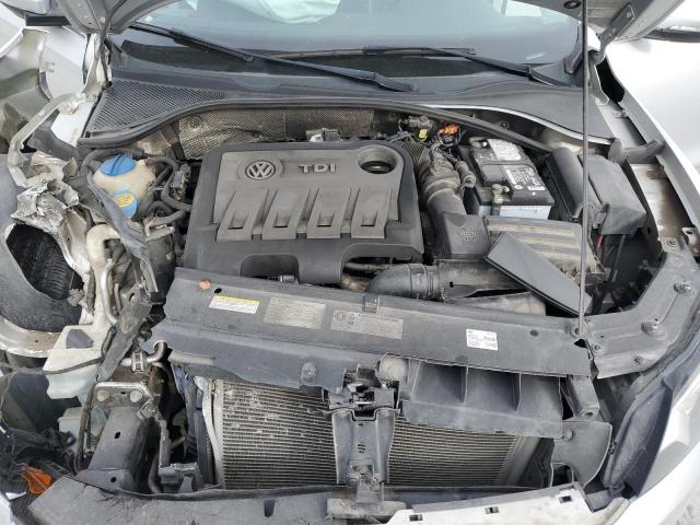 1VWCN7A36CC057982 - 2012 VOLKSWAGEN PASSAT SEL SILVER photo 11