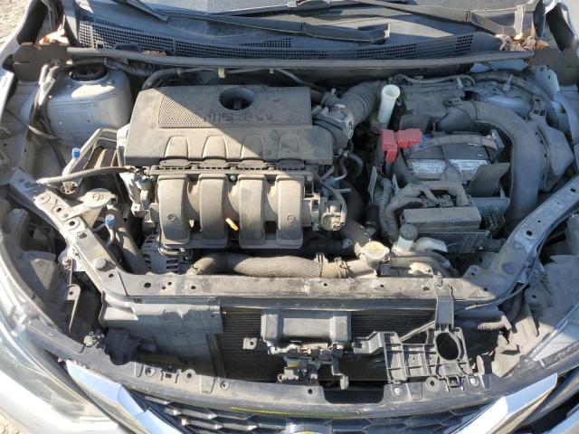 3N1AB7AP7HL649217 - 2017 NISSAN SENTRA S SILVER photo 11