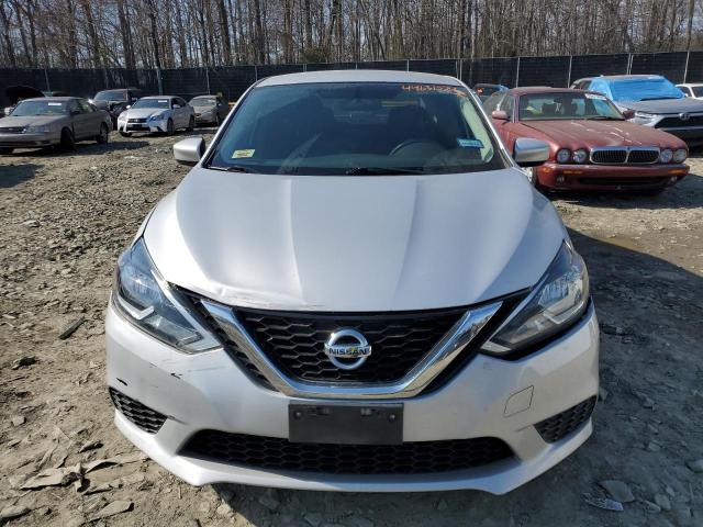 3N1AB7AP7HL649217 - 2017 NISSAN SENTRA S SILVER photo 5