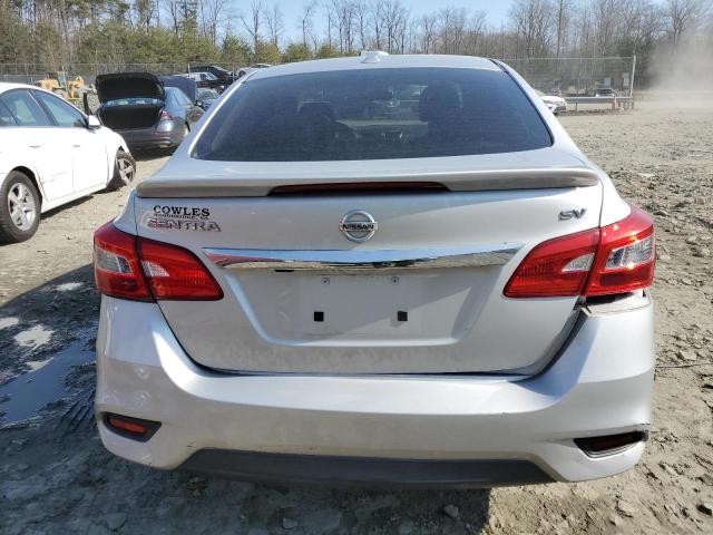 3N1AB7AP7HL649217 - 2017 NISSAN SENTRA S SILVER photo 6