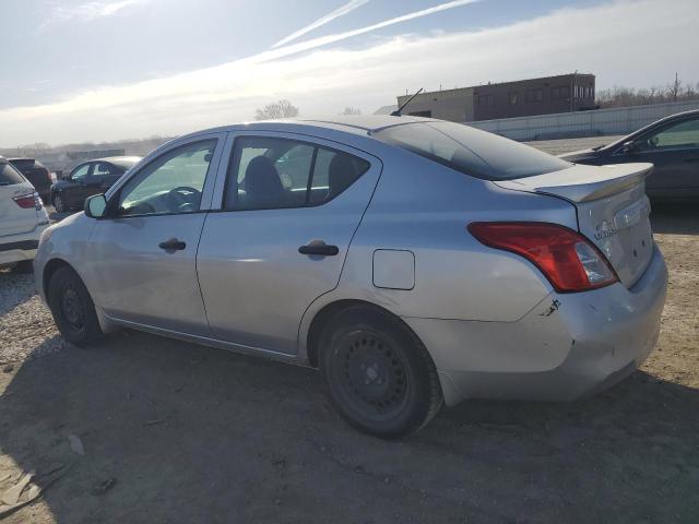 3N1CN7AP0EL810616 - 2014 NISSAN VERSA S SILVER photo 2