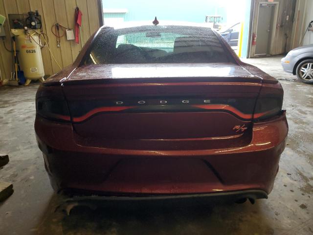 2C3CDXCT0JH232230 - 2018 DODGE CHARGER R/T RED photo 6