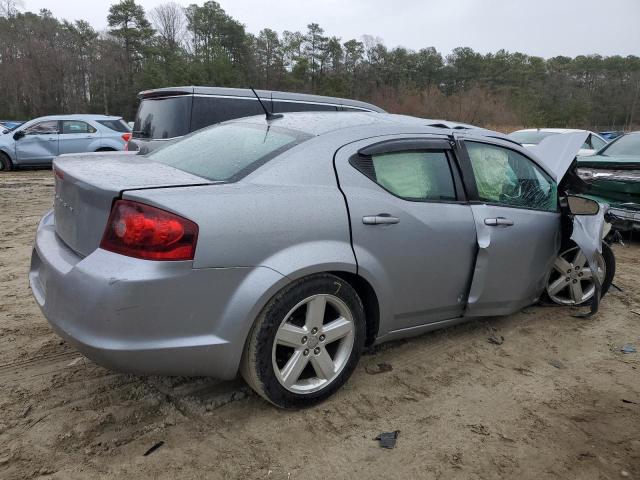 1C3CDZAB1DN626563 - 2013 DODGE AVENGER SE SILVER photo 3