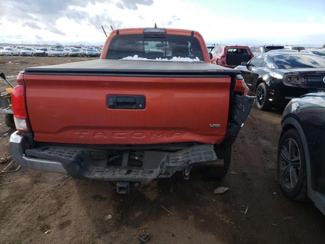 3TMDZ5BN6HM030979 - 2017 TOYOTA TACOMA DOUBLE CAB ORANGE photo 6