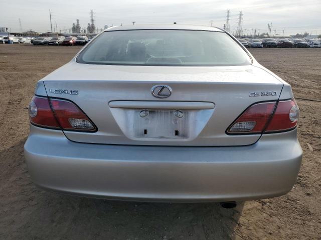 JTHBA30G940004346 - 2004 LEXUS ES 330 SILVER photo 6