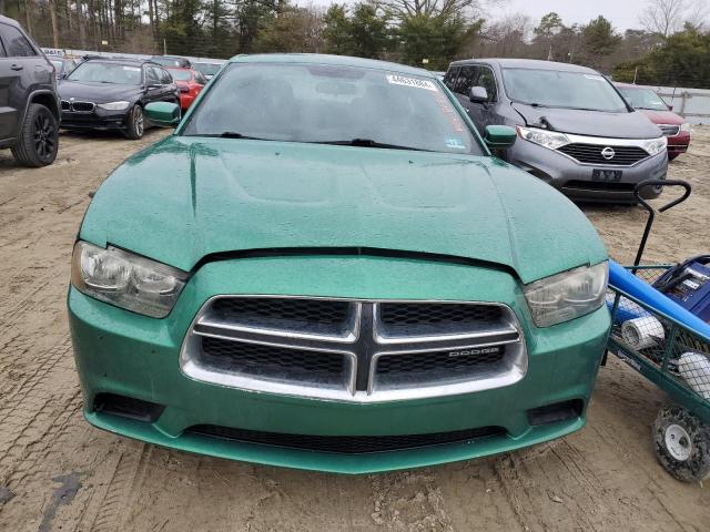 2B3CL3CG1BH577117 - 2011 DODGE CHARGER GREEN photo 5