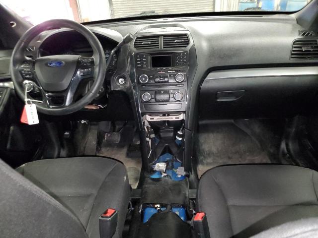 1FM5K8AT7JGB69105 - 2018 FORD EXPLORER POLICE INTERCEPTOR BLUE photo 8