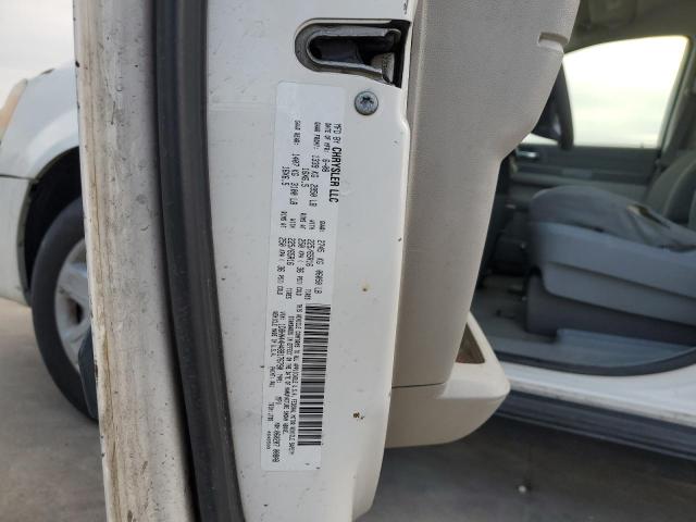 1D8HN44H48B176790 - 2008 DODGE CARAVAN SE WHITE photo 13