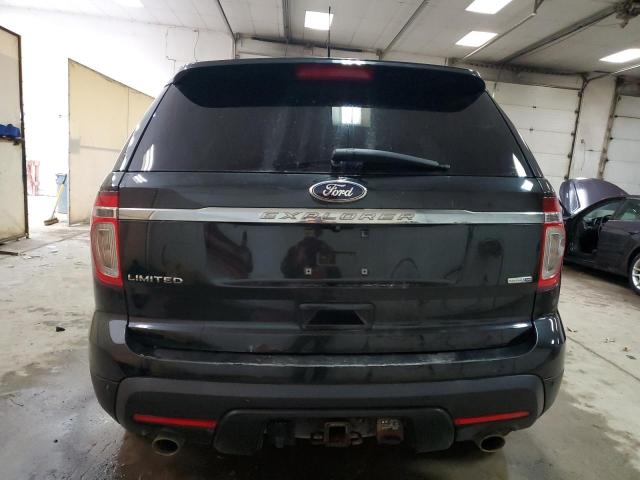 1FM5K8F82EGA61016 - 2014 FORD EXPLORER LIMITED BLACK photo 6