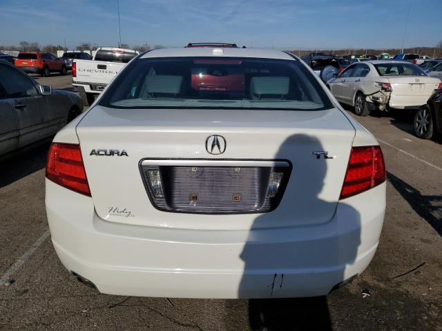 19UUA66275A039004 - 2005 ACURA TL WHITE photo 6