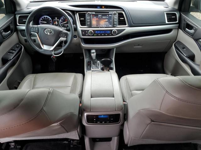 5TDKKRFH4GS153458 - 2016 TOYOTA HIGHLANDER XLE BLACK photo 8