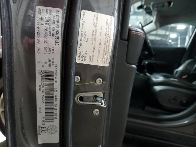 1C4PJMBX8LD522384 - 2020 JEEP CHEROKEE TRAILHAWK CHARCOAL photo 12