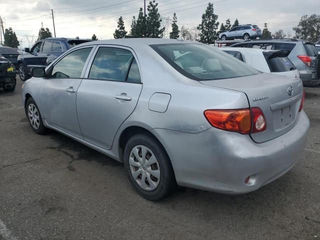 1NXBU40E19Z044946 - 2009 TOYOTA COROLLA BASE SILVER photo 2