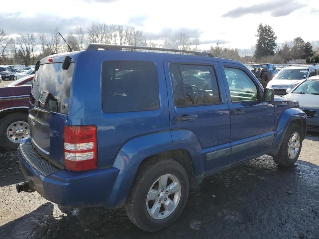 1J4PN2GK0AW180401 - 2010 JEEP LIBERTY SPORT BLUE photo 3