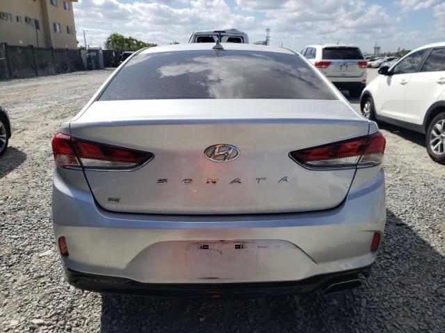 5NPE24AF4JH695159 - 2018 HYUNDAI SONATA SE SILVER photo 6