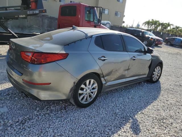 5XXGN4A73FG471165 - 2015 KIA OPTIMA EX GRAY photo 3