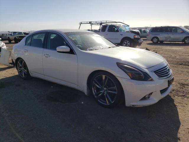 JN1CV6AR6AM459870 - 2010 INFINITI G37 WHITE photo 4