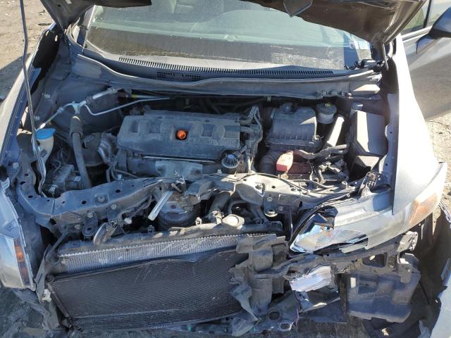 2HGFG3A88CH539009 - 2012 HONDA CIVIC EX GRAY photo 11