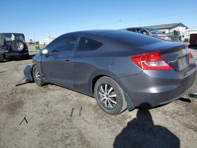 2HGFG3A88CH539009 - 2012 HONDA CIVIC EX GRAY photo 2