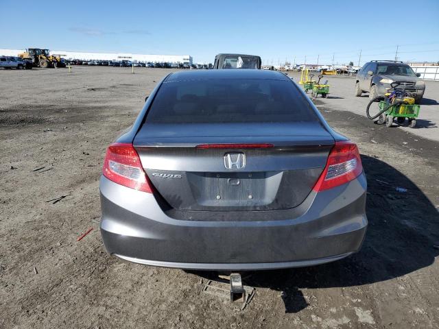 2HGFG3A88CH539009 - 2012 HONDA CIVIC EX GRAY photo 6