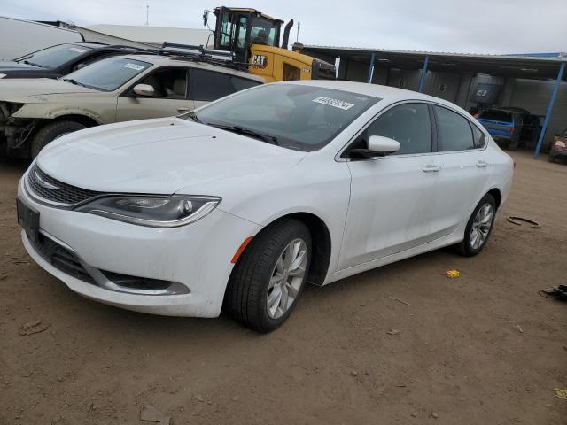 1C3CCCCG7FN516919 - 2015 CHRYSLER 200 C WHITE photo 1