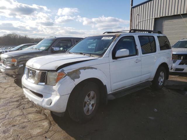 5N1AR18U37C618277 - 2007 NISSAN PATHFINDER LE WHITE photo 1