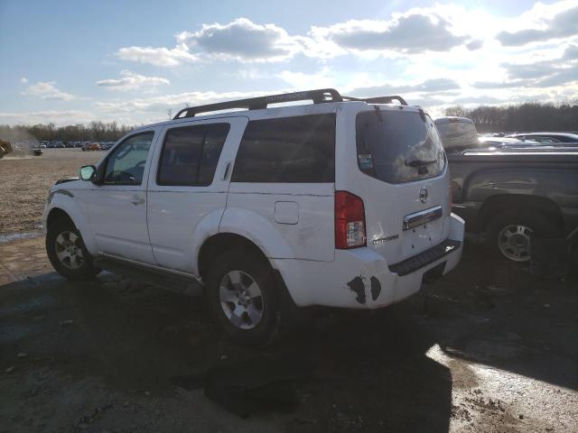 5N1AR18U37C618277 - 2007 NISSAN PATHFINDER LE თეთრი ფოტო 2