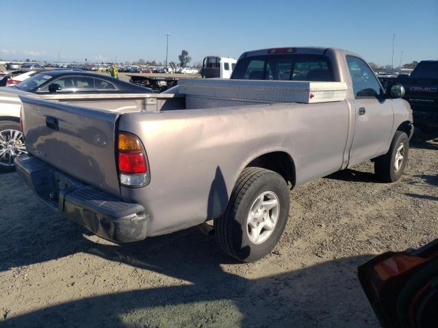 5TBJN32192S276697 - 2002 TOYOTA TUNDRA SILVER photo 3