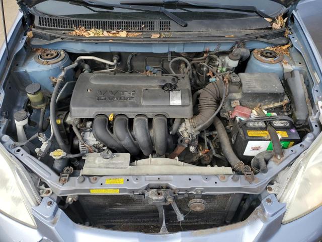 2T1KR32E23C072305 - 2003 TOYOTA COROLLA MA XR BLUE photo 11