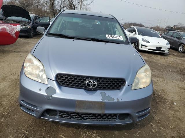 2T1KR32E23C072305 - 2003 TOYOTA COROLLA MA XR BLUE photo 5