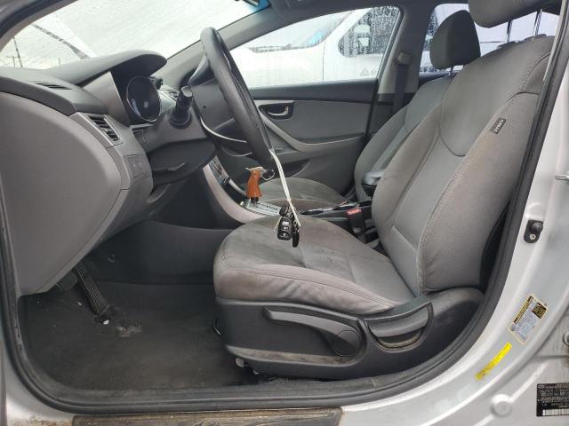 5NPDH4AE7BH048838 - 2011 HYUNDAI ELANTRA GLS SILVER photo 7